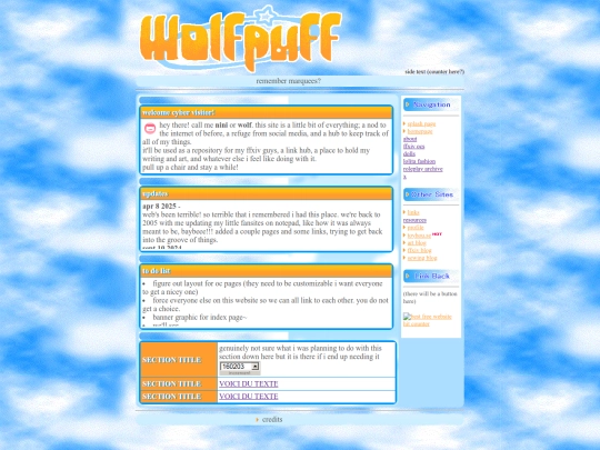 personal screenshot