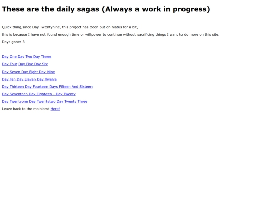 Sagas/DailySagas screenshot