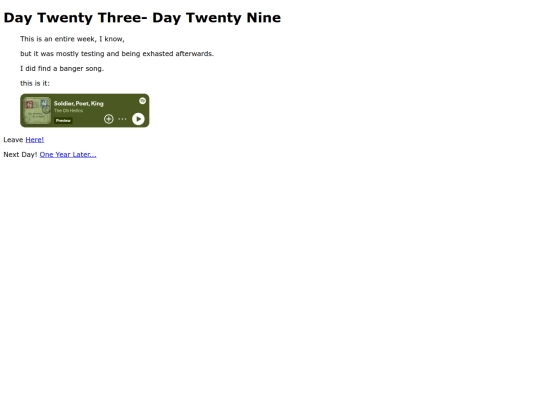 Sagas/Daily_Sagas/DayTwentyThree screenshot