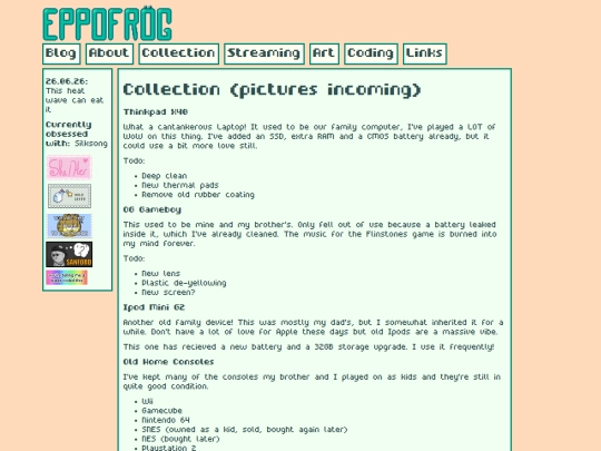 collection screenshot