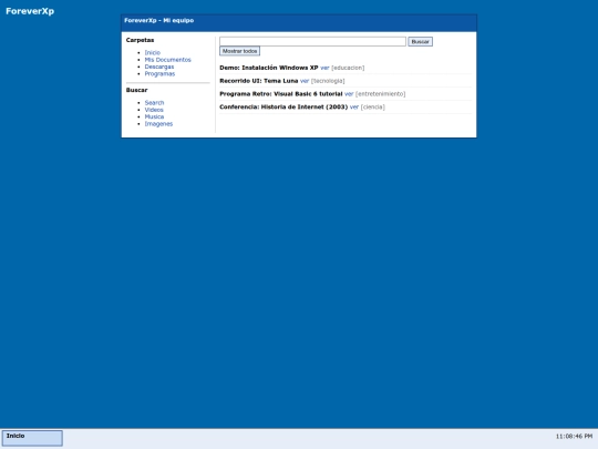 home screenshot