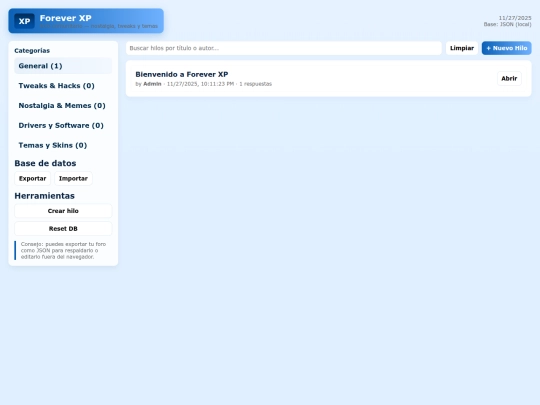 inetpub/foro screenshot