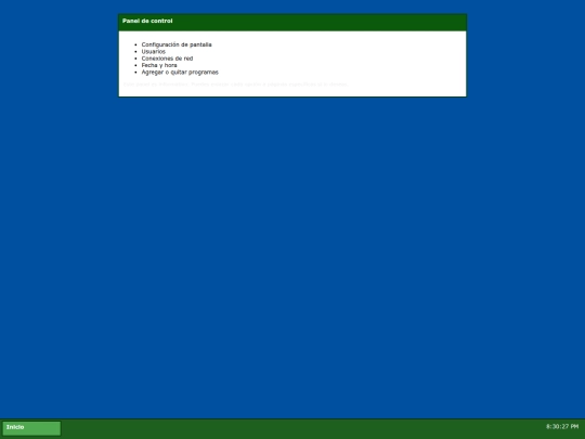panel screenshot