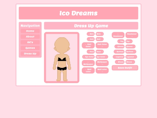 dressup screenshot