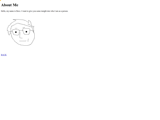 about-me screenshot