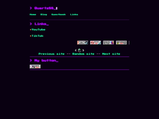 links screenshot
