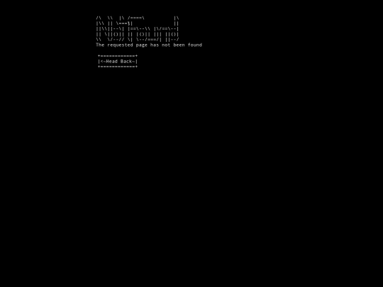 not_found screenshot