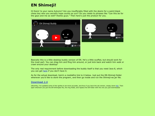 Things/EN-Shimeji screenshot