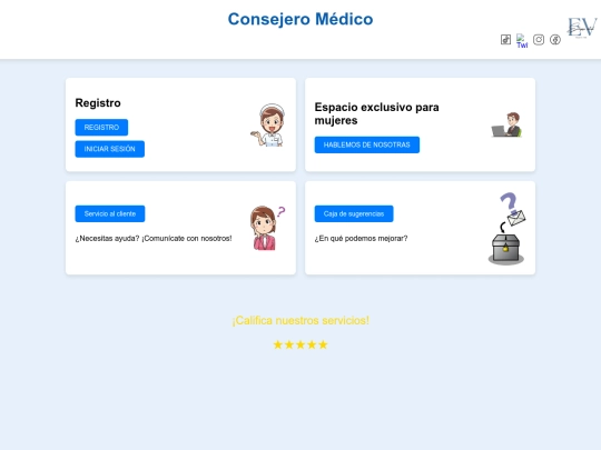 paginicio screenshot