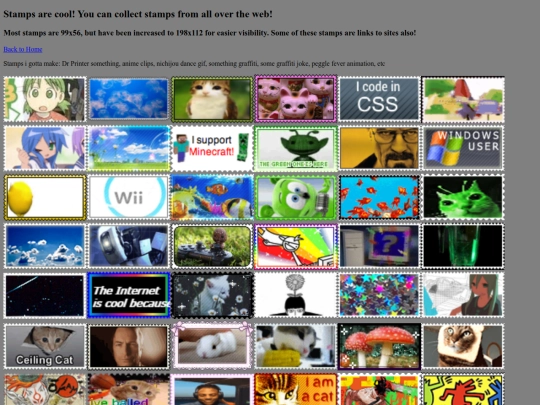 stamps screenshot