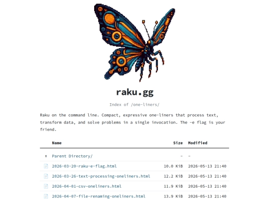 one-liners screenshot