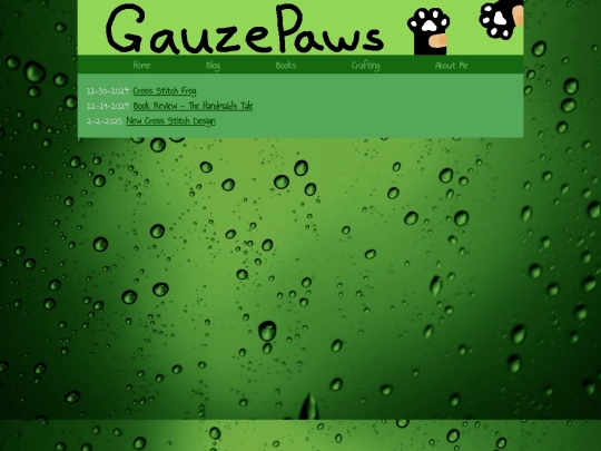 blog screenshot