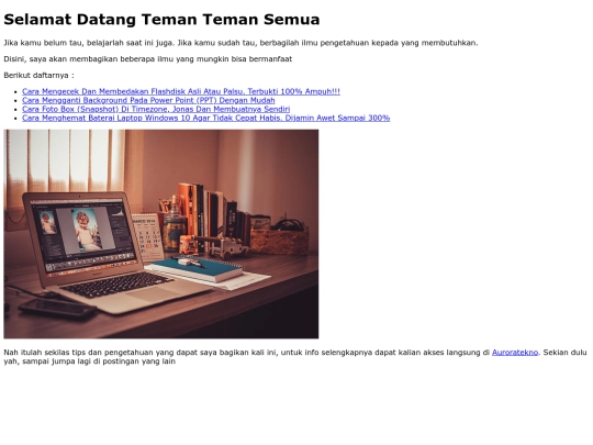 index screenshot