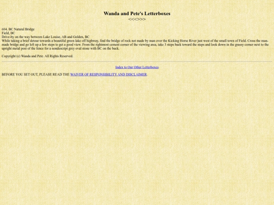 letterboxes/Clue_684 screenshot