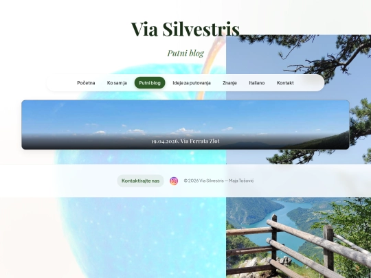 blog screenshot
