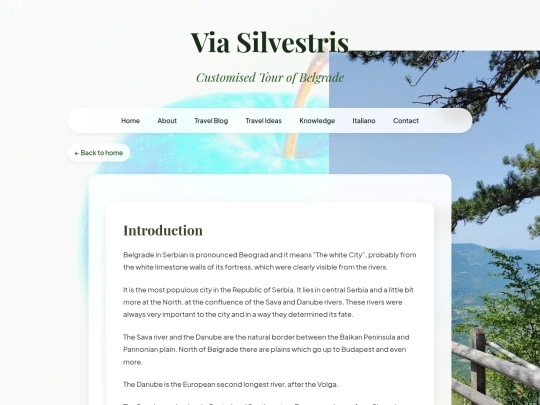 customisedtour/customisedtour001 screenshot