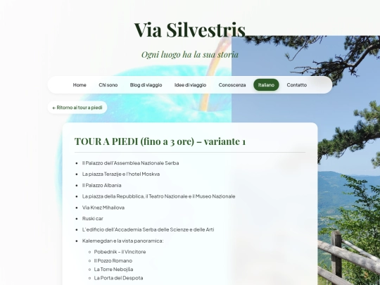 tourapiedi/tour01/tour01 screenshot