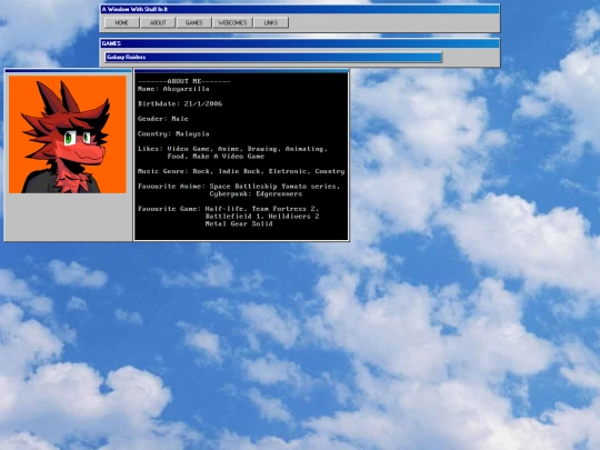games screenshot