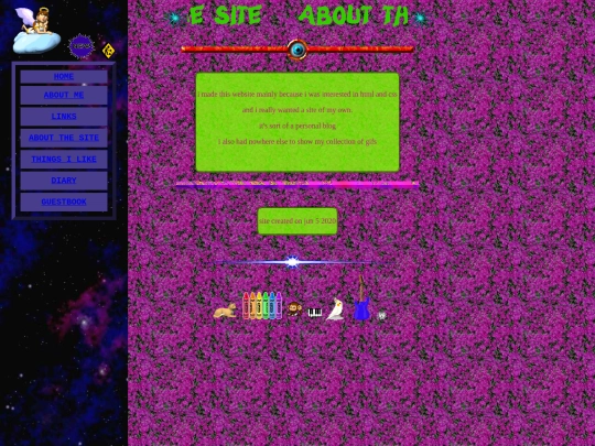 site screenshot