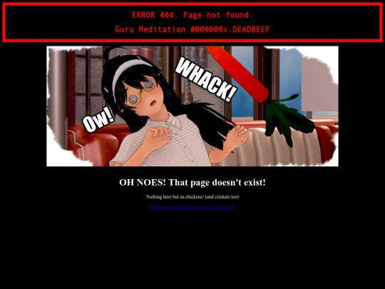 not_found screenshot