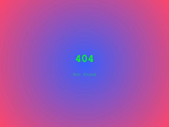 not_found screenshot