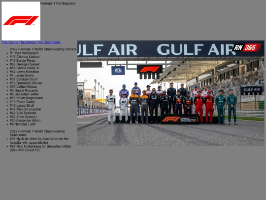 Drivers screenshot