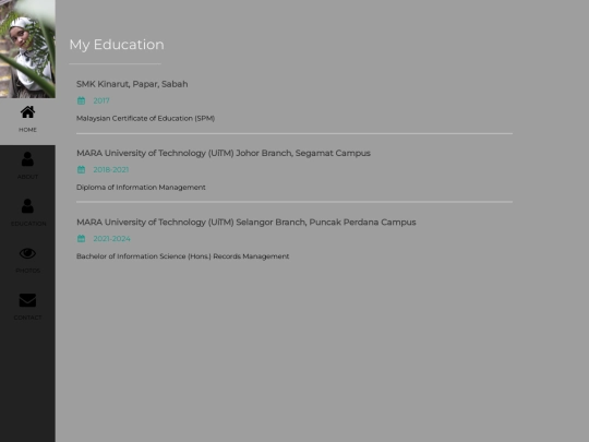 education screenshot