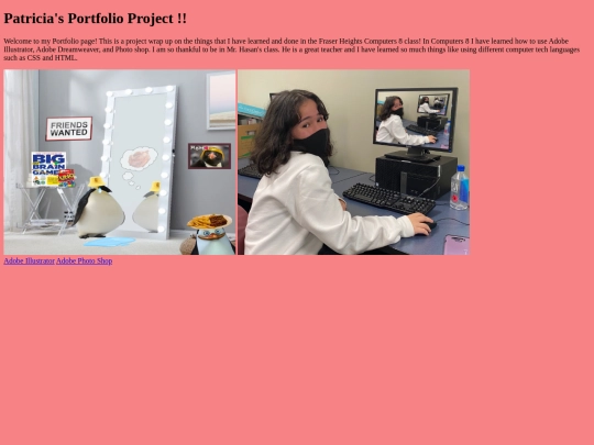 Project 1 screenshot