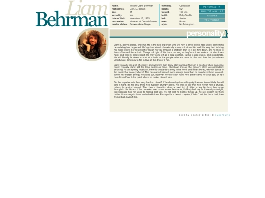index screenshot