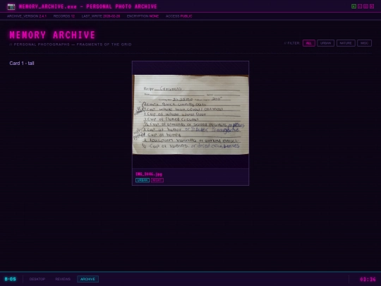 photos screenshot