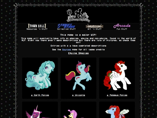 species screenshot