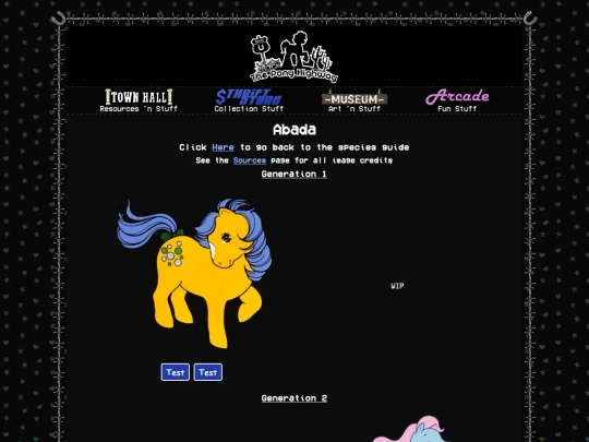 species/species-template screenshot