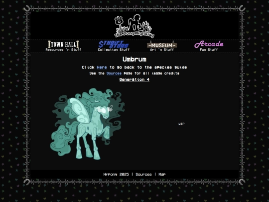 species/umbrum screenshot