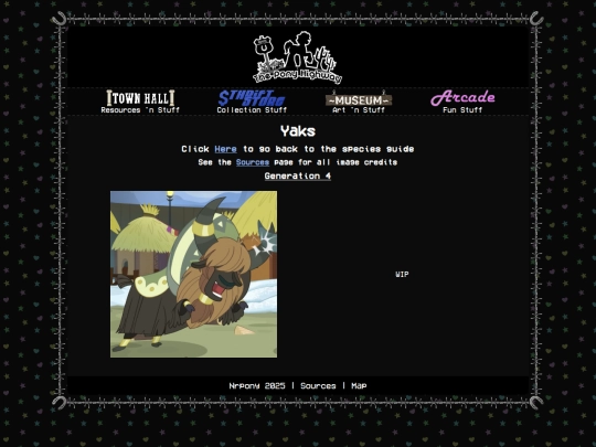 species/yak screenshot