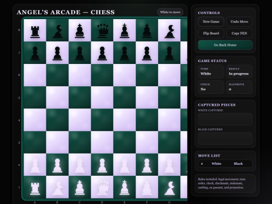 games/chess screenshot