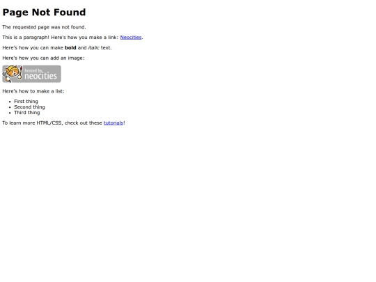 not_found screenshot