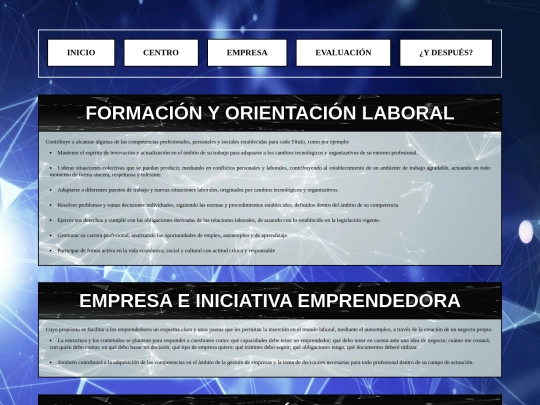 Trabajos/Módulos/centro screenshot