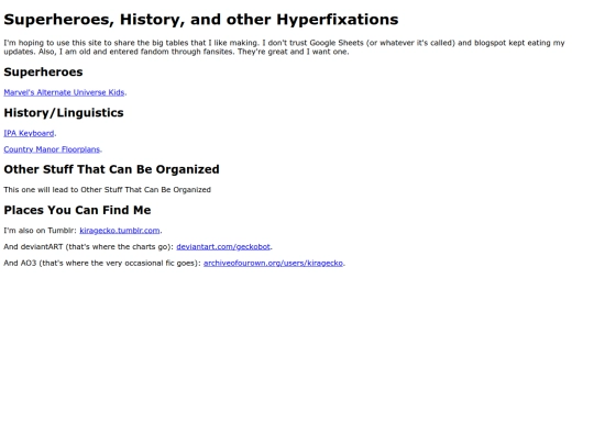 index screenshot