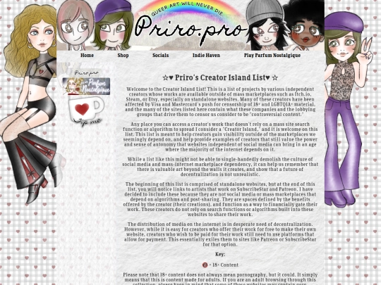 islandlist screenshot