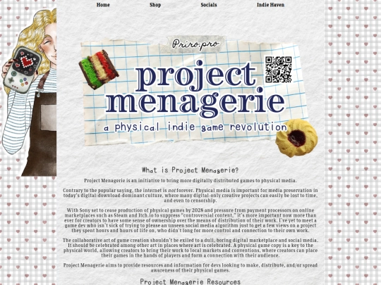 projectmenagerie screenshot