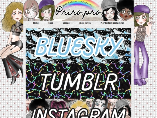 socials screenshot