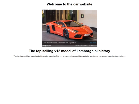 cars screenshot