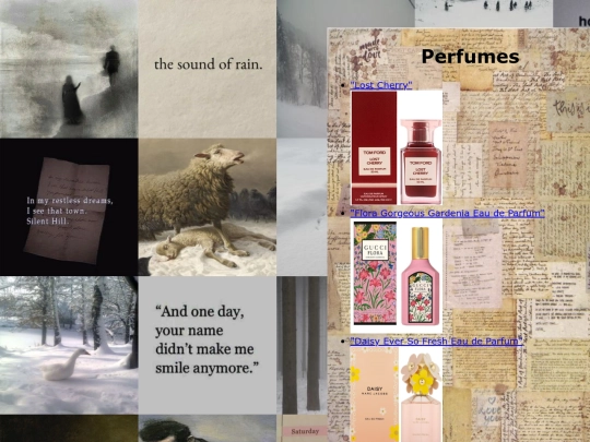 perfumes screenshot