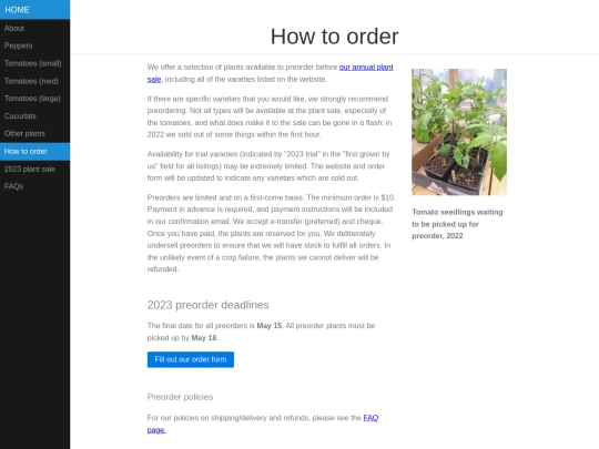 order screenshot