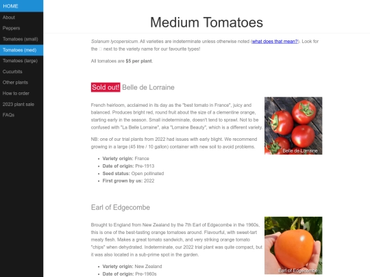 tomatoes/medium screenshot