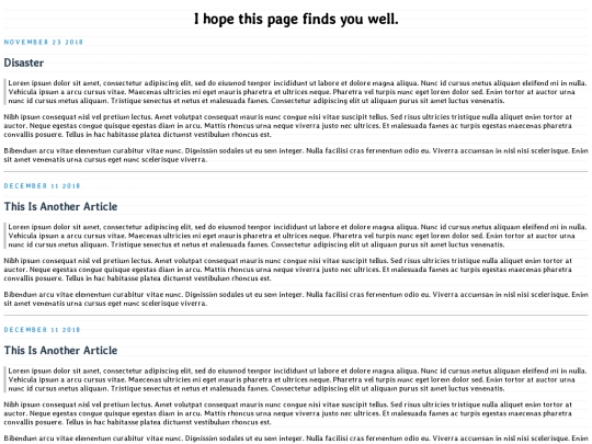 Entrys screenshot