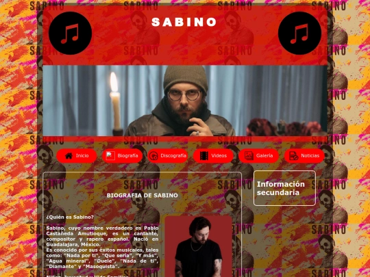 biografia screenshot