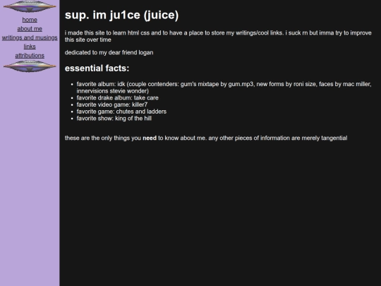 aboutme screenshot