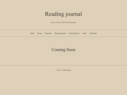 journal screenshot