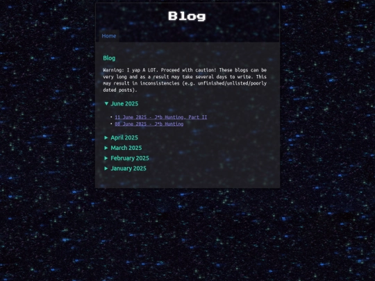 blogs screenshot